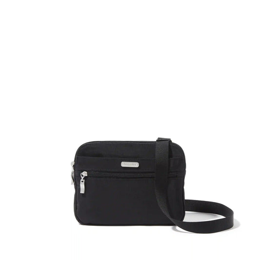 Double Zip Medium Crossbody